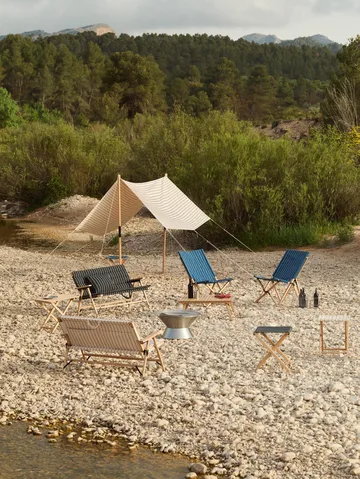 Outdoor Market σκίαστρο - Μπεζ-κόκκινο, 200x240 εκ. - HAY