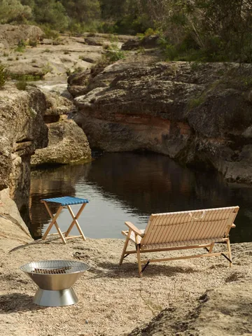 Outdoor Market ψησταριά - Ανοξείδωτο ατσάλι, Ø60 εκ. - HAY