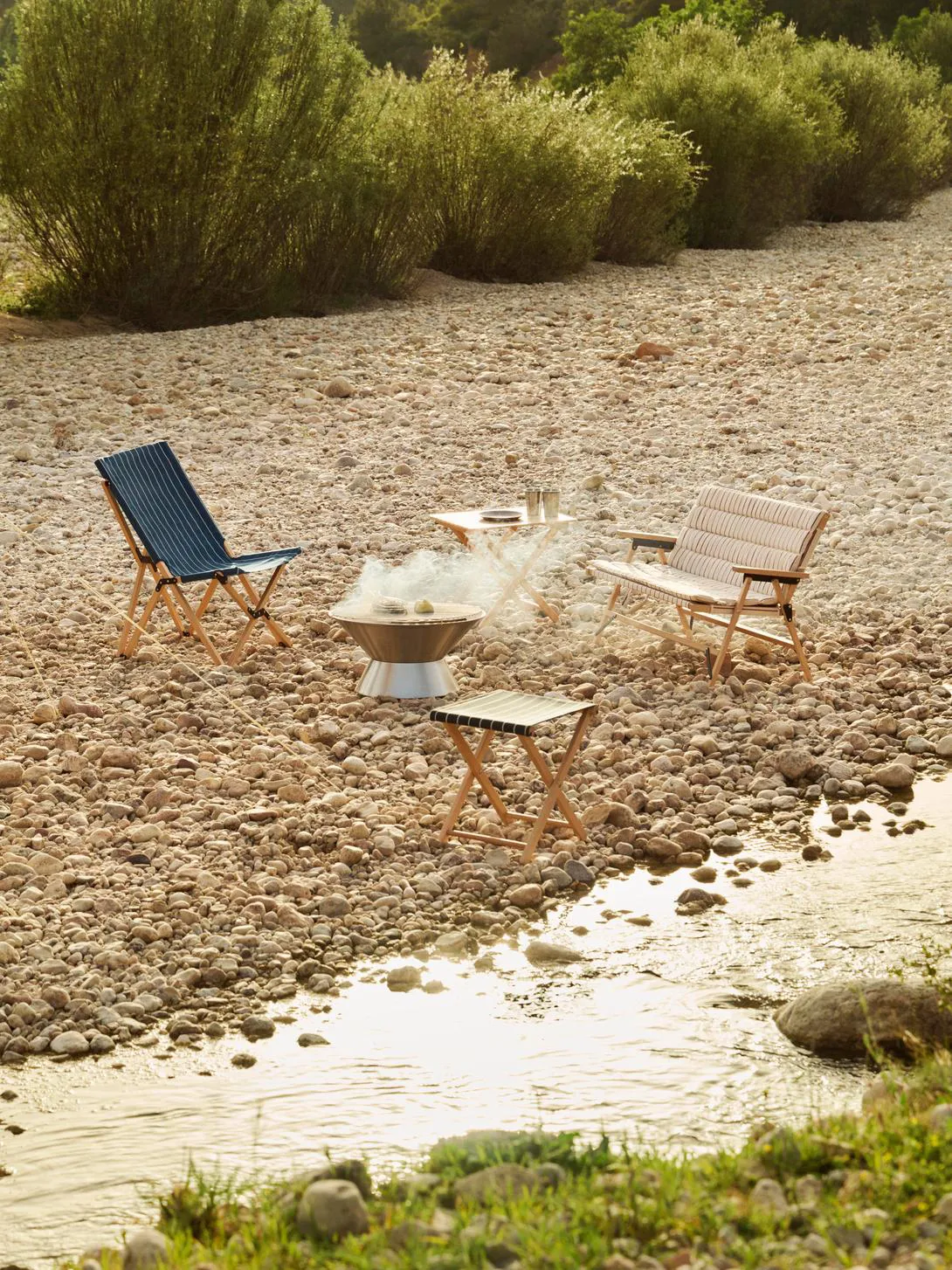 Outdoor Market ψησταριά, Ανοξείδωτο ατσάλι, Ø60 εκ. HAY