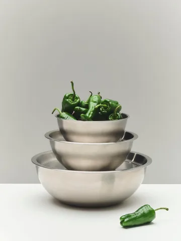 Outdoor Market μπολ σερβιρίσματος με καπάκι - Ανοξείδωτο ατσάλι, μεσαίο - HAY