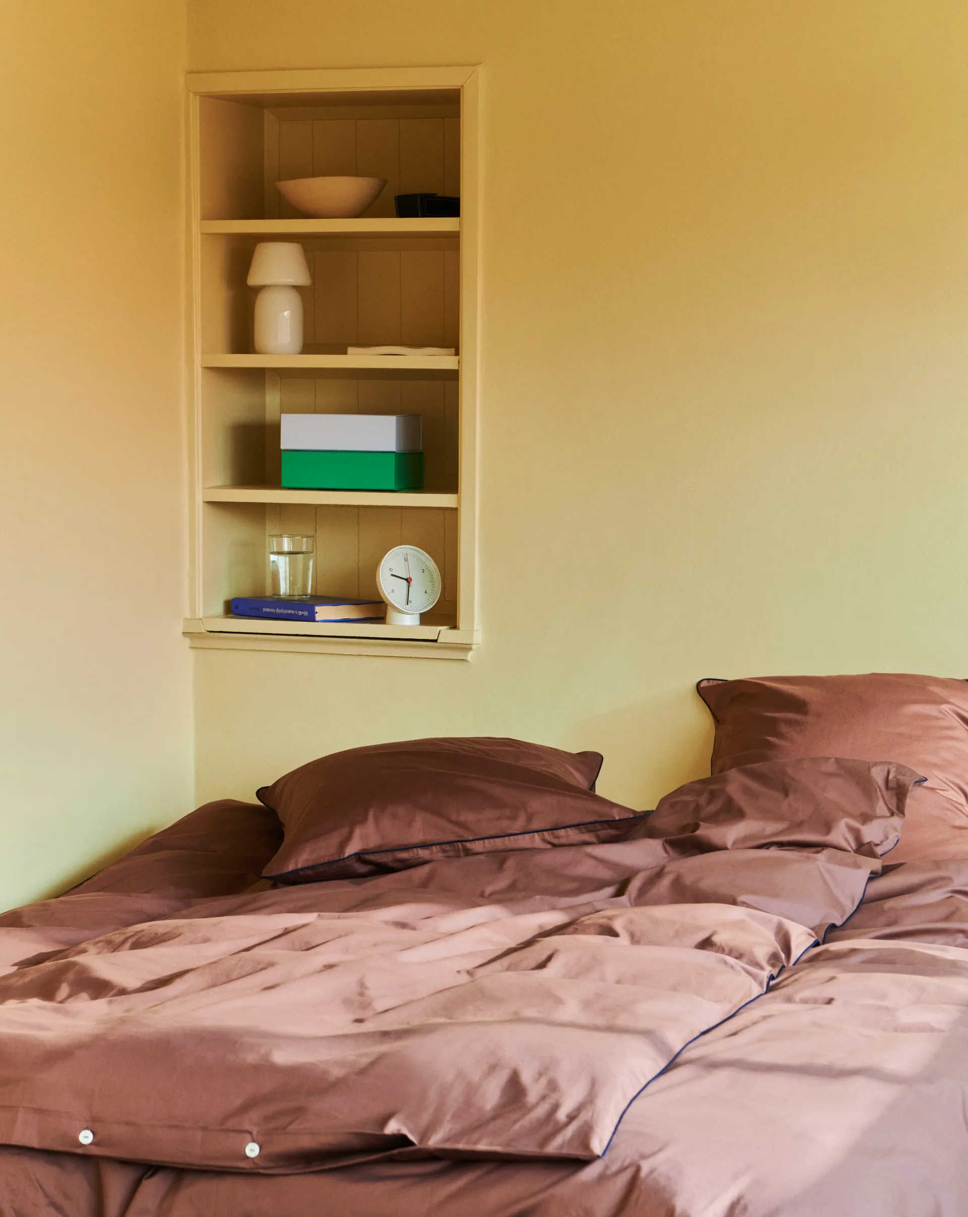 Outline παπλωματοθήκη 150x210 cm, Milk chocolate HAY