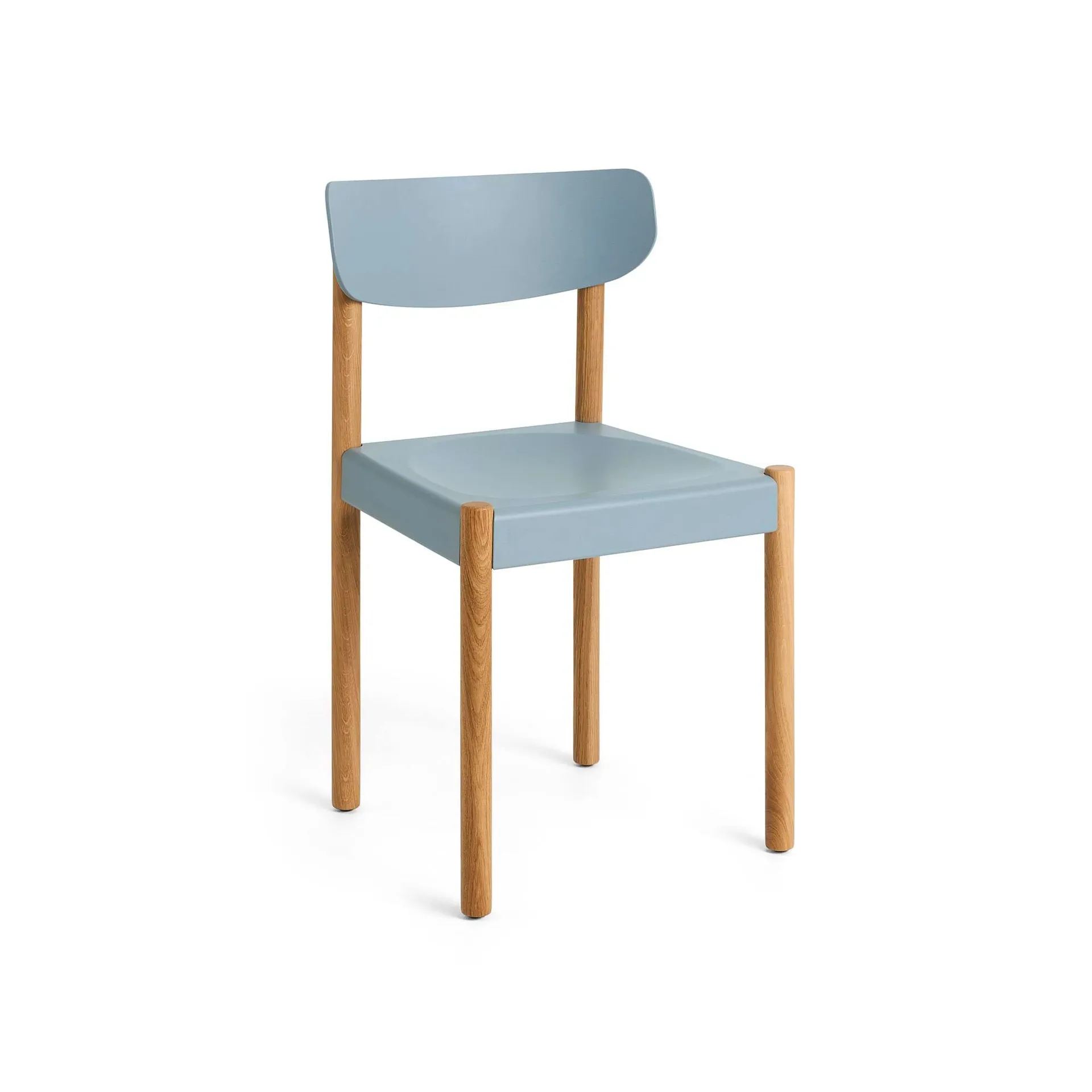 Pack Chair 10 καρέκλα, Λαδωμένη δρυς-ash blue HAY