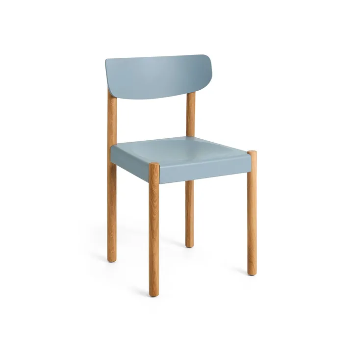Pack Chair 10 καρέκλα - Λαδωμένη δρυς-ash blue - HAY