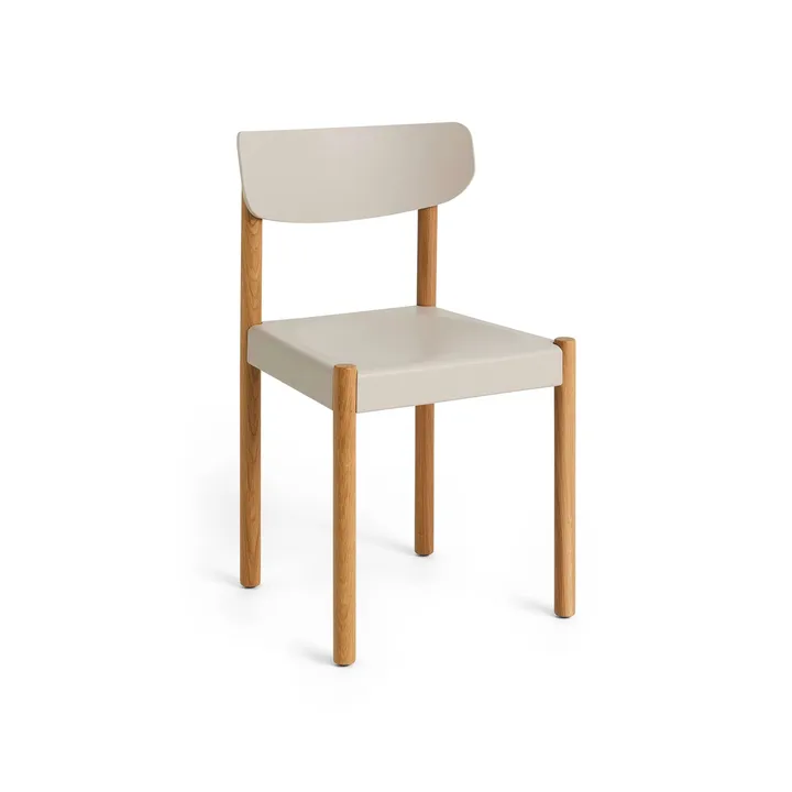 Pack Chair 10 καρέκλα - Λαδωμένη δρυς-chalk grey - HAY