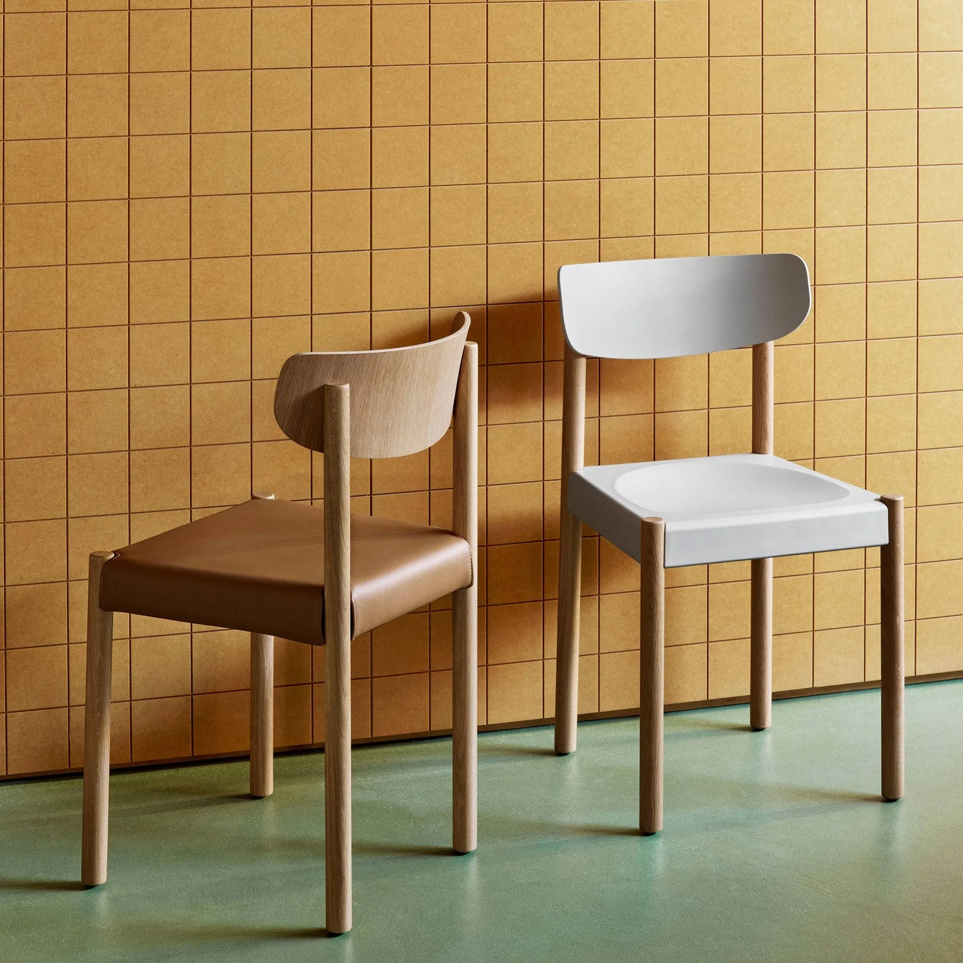 Pack Chair 10 καρέκλα, Λαδωμένη δρυς-chalk grey HAY