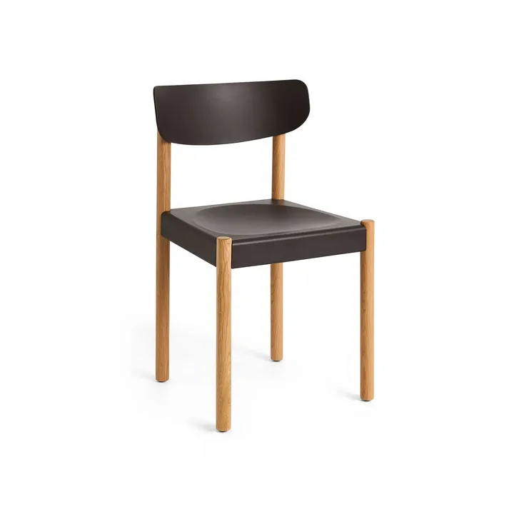 Pack Chair 10 καρέκλα - Λαδωμένη δρυς-graphite brown - HAY