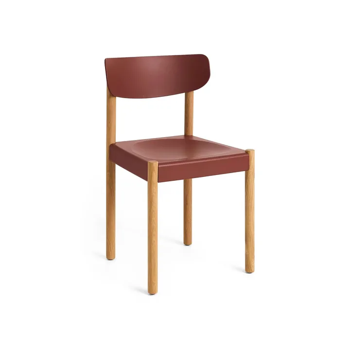 Pack Chair 10 καρέκλα - Λαδωμένη δρυς-hull red - HAY
