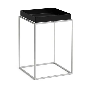 Pack Chair 11 καρέκλα - Black-γκρι σιλικόνη, 30x30x44 εκ. - HAY