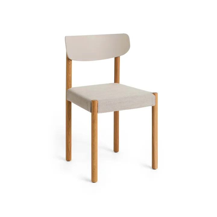 Pack Chair 11 καρέκλα - Λαδωμένη δρυς-chalk grey-Remix 126 - HAY