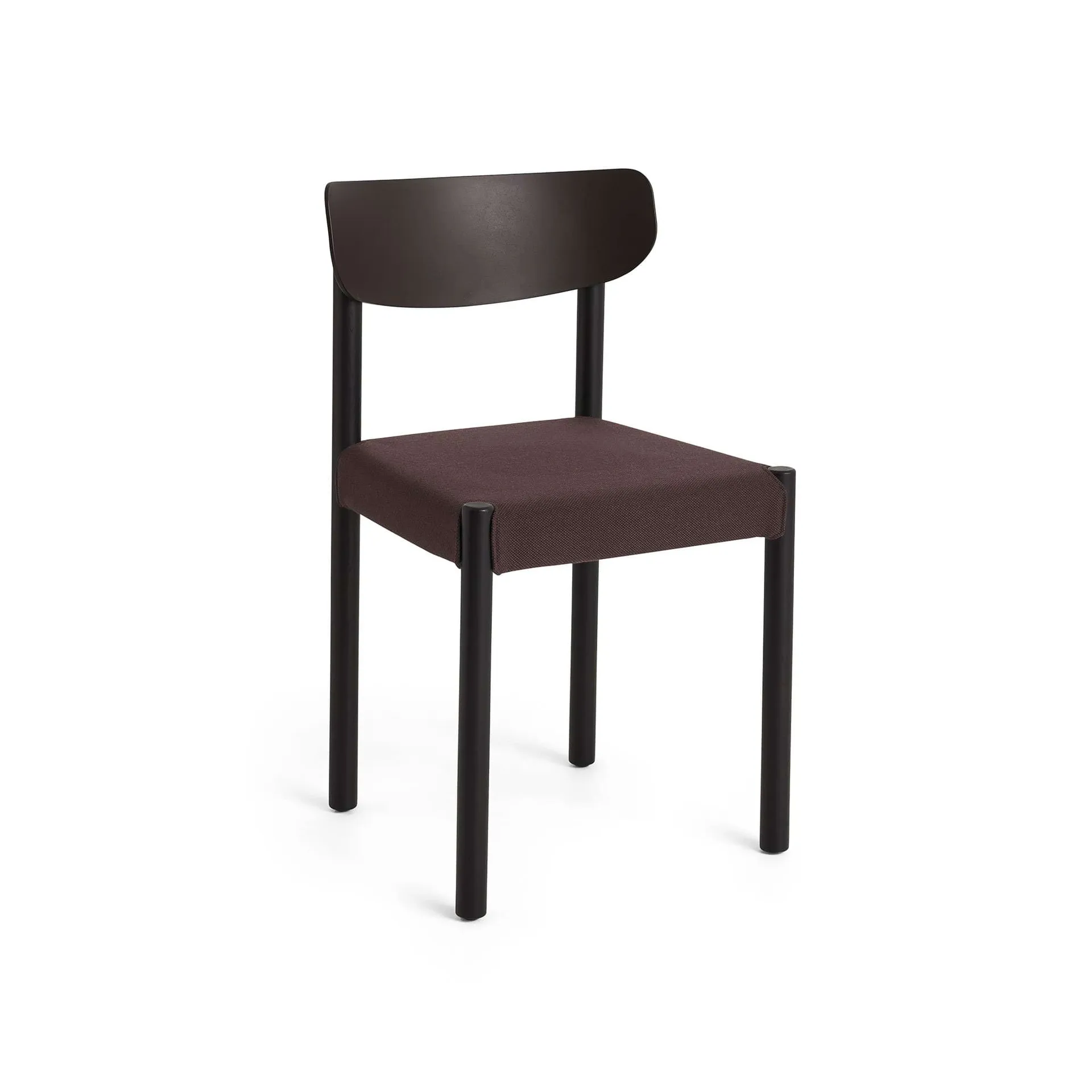 Pack Chair 11 καρέκλα, Λαδωμένη δρυς-graphite brown-Steelcut 695 HAY