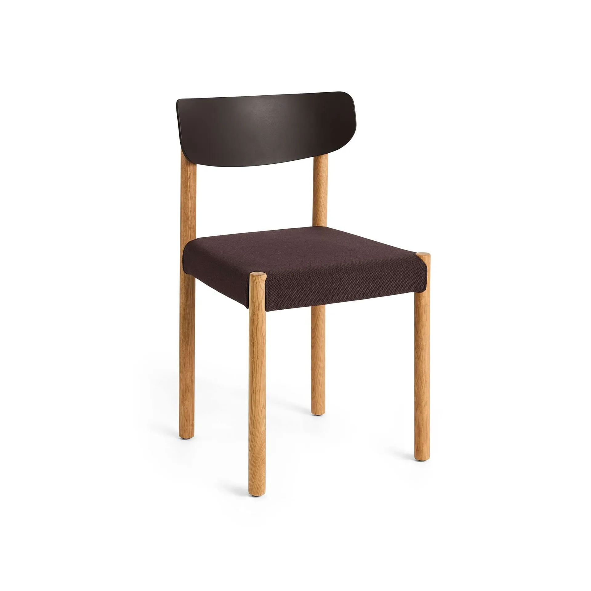 Pack Chair 11 καρέκλα, Λαδωμένη δρυς-graphite brown-Steelcut 695 HAY