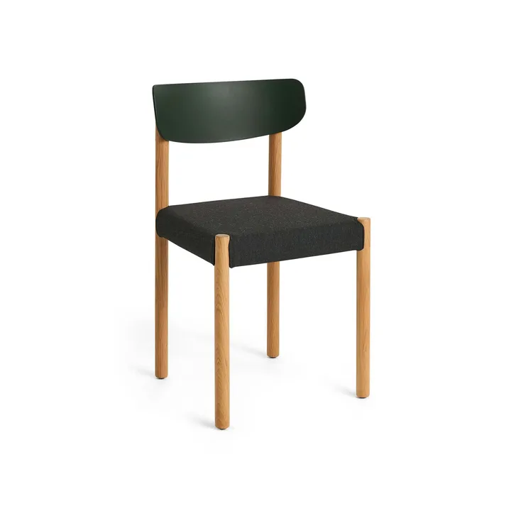 Pack Chair 11 καρέκλα - Λαδωμένη δρυς-palm green-Remix 973 - HAY