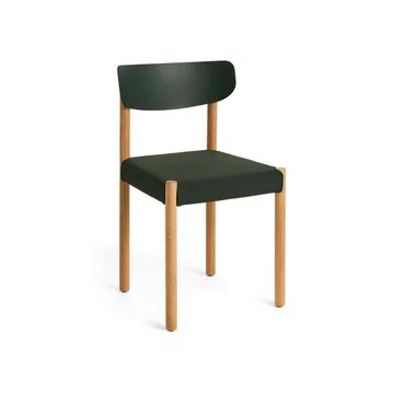 Pack Chair 11 καρέκλα - Λαδωμένη δρυς-palm green-Steelcut 975 - HAY