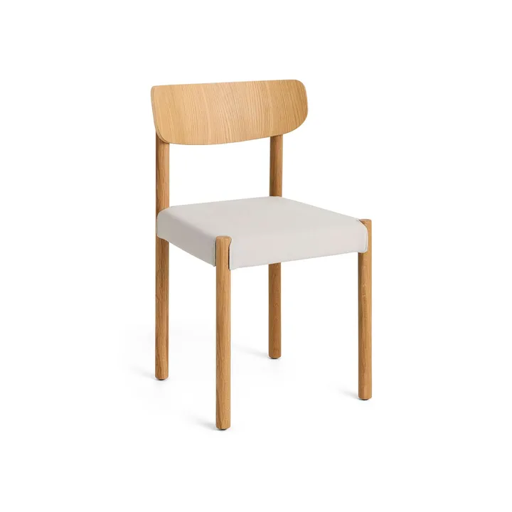 Pack Chair 11 καρέκλα - Λαδωμένη δρυς-Steelcut 220 - HAY