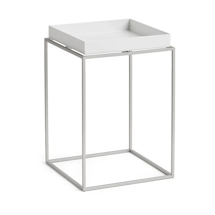 Pack Chair 11 καρέκλα - White-γκρι σιλικόνη, 30x30x44 εκ. - HAY