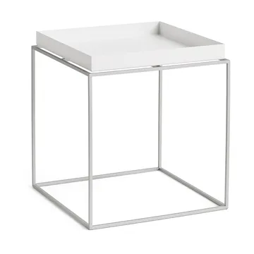Pack Chair 11 καρέκλα - White-γκρι σιλικόνη, 40x40x44 εκ. - HAY