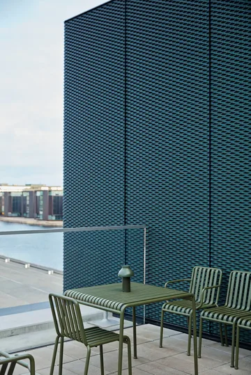 Palissade σετ τραπεζαρίας 2 καρέκλες 82,5x90 cm - Olive - HAY