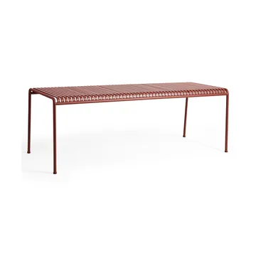 Palissade τραπεζαρία 220x90 εκ. - Iron red - HAY