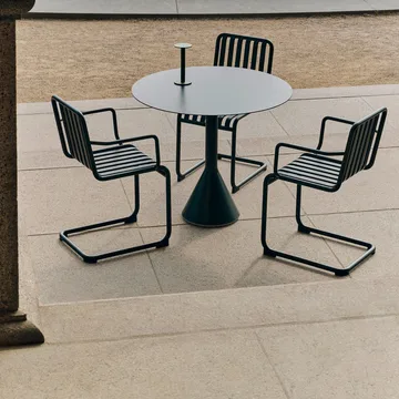 Palissade Cantilever καρεκλά με μπράτσα - Anthracite - HAY