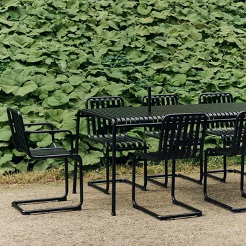 Palissade Cantilever καρεκλά με μπράτσα - Anthracite - HAY