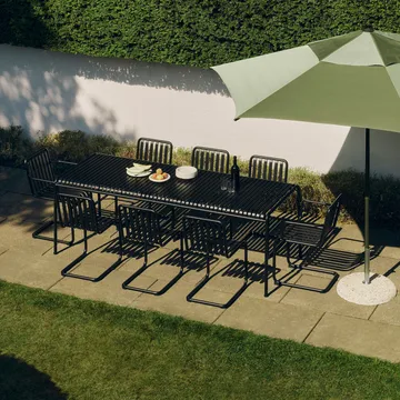 Palissade Cantilever καρεκλά με μπράτσα - Anthracite - HAY