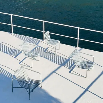 Palissade Cantilever Dining καρεκλά με μπράτσα - Hot galvanised steel - HAY