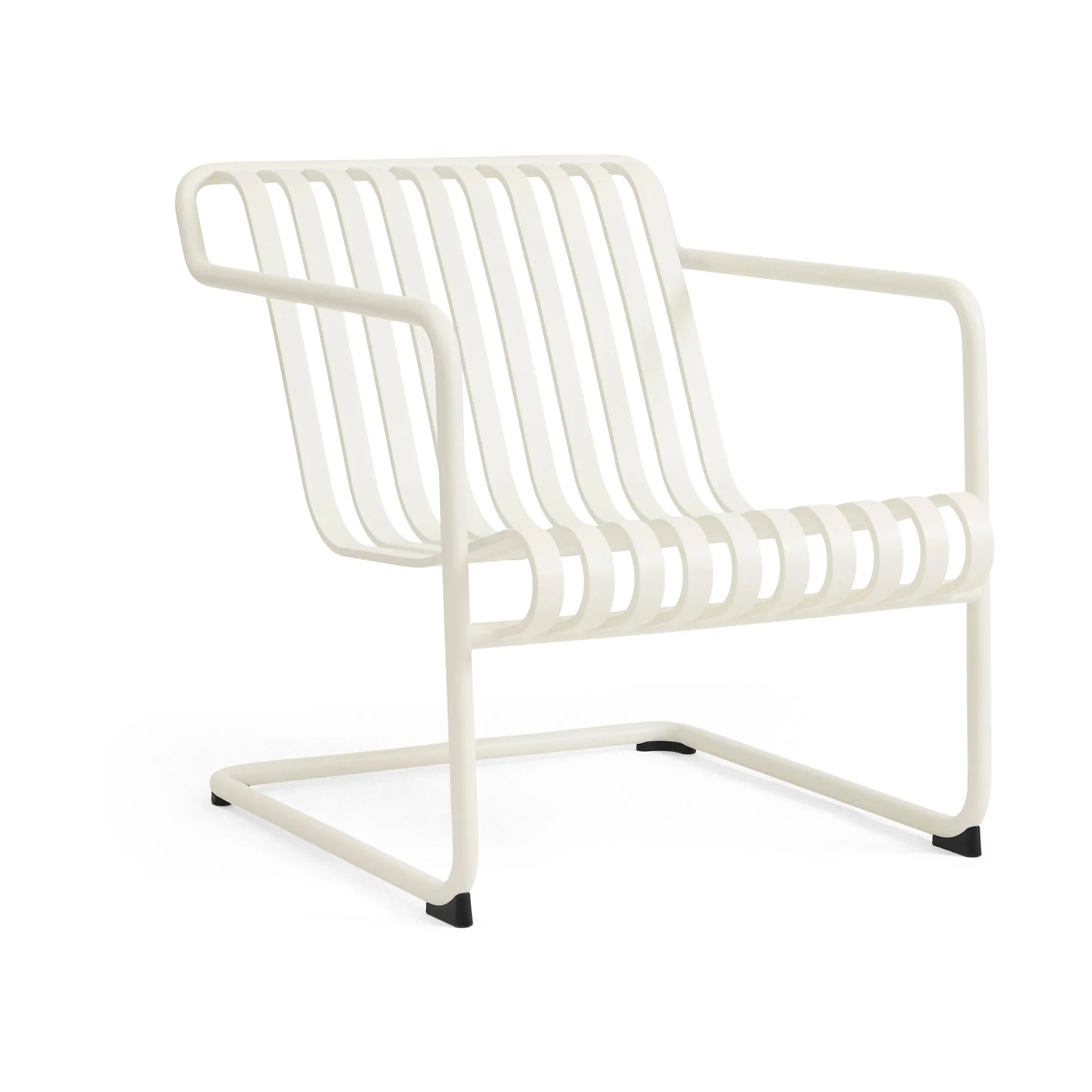 Palissade Cantilever Low πολυθρόνα lounge, Cream white HAY