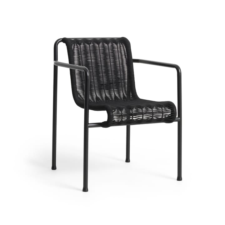 Palissade Cord Dining καρέκλα με μπράτσα - Anthracite - HAY