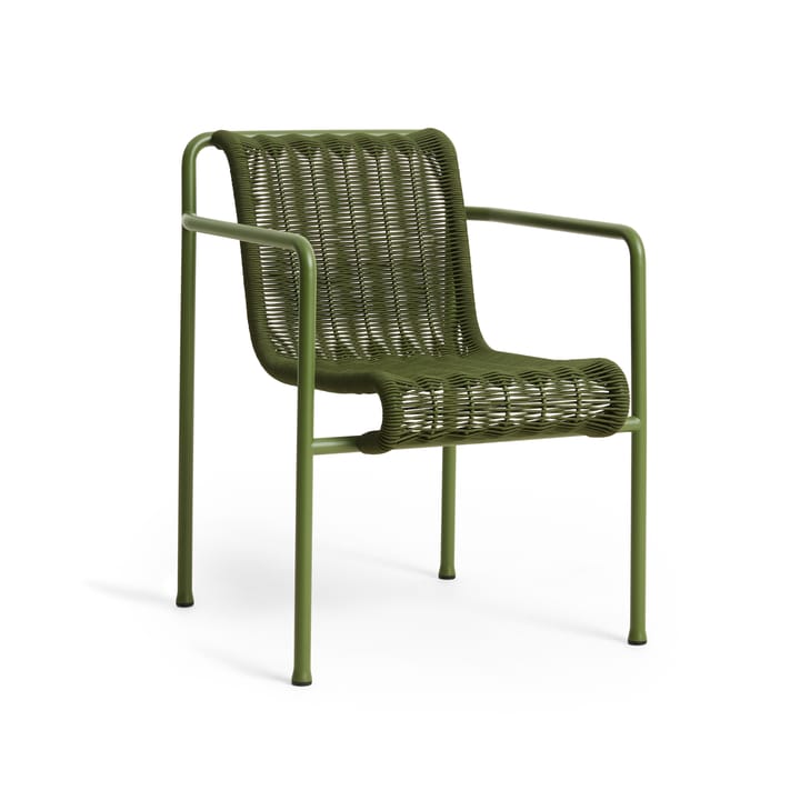 Palissade Cord Dining καρέκλα με μπράτσα - Olive - HAY
