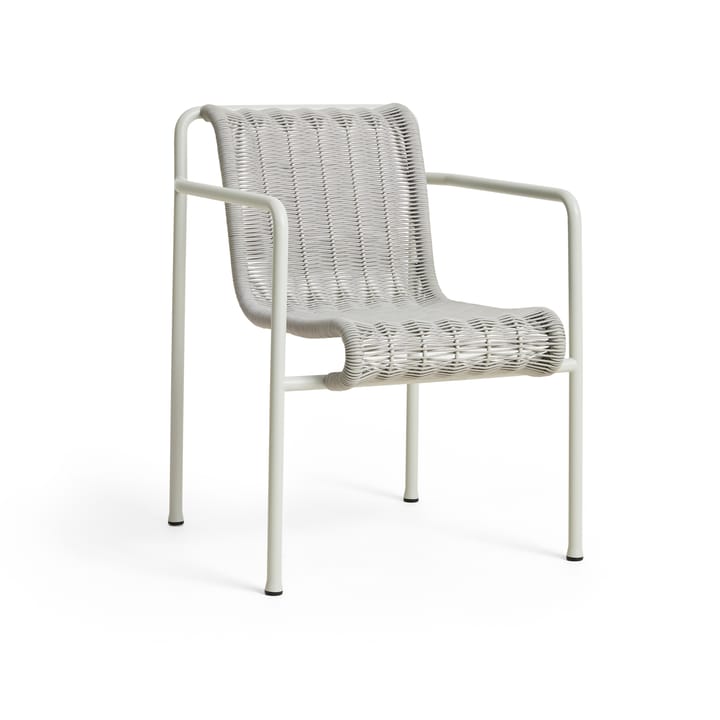 Palissade Cord Dining καρέκλα με μπράτσα - Sky grey - HAY