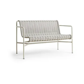 Palissade Cord Dining παγκάκι με μπράτσα - Sky grey - HAY