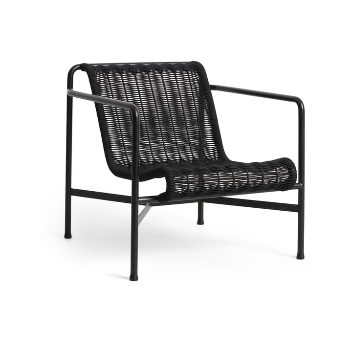 Palissade Cord Low πολυθρόνα lounge - Anthracite - HAY