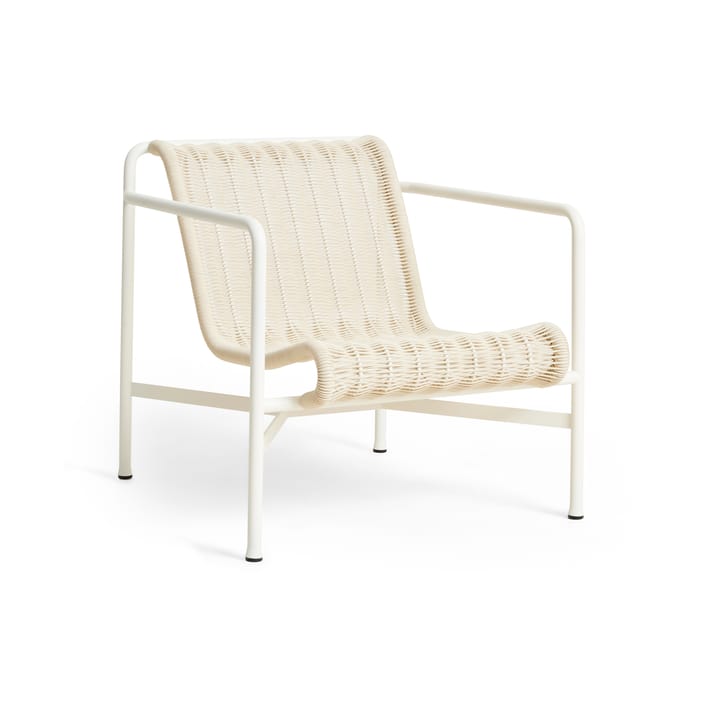 Palissade Cord Low πολυθρόνα lounge - Cream white - HAY