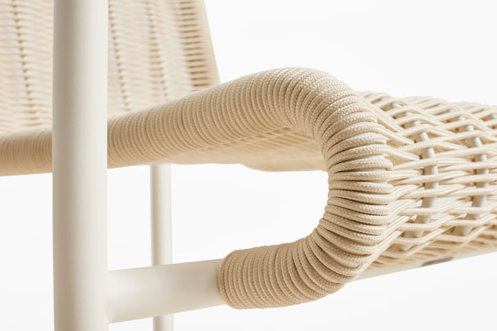 Palissade Cord Low πολυθρόνα lounge, Cream white HAY