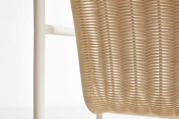 Palissade Cord Low πολυθρόνα lounge - Cream white - HAY