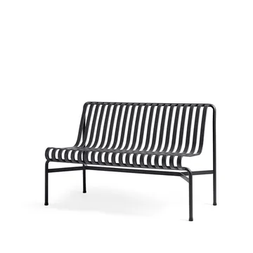 Palissade Dining παγκάκι χωρίς μπράτσα - Anthracite - HAY