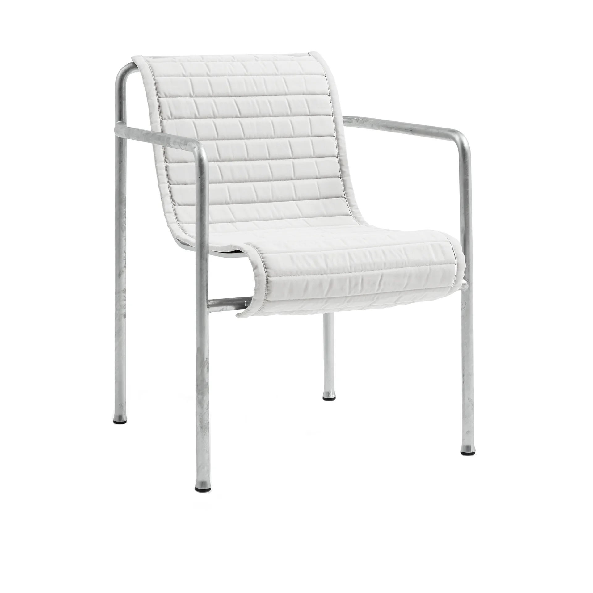 Palissade Dining Quilted μαξιλάρι για καρέκλα με μπράτσα, Sky grey HAY