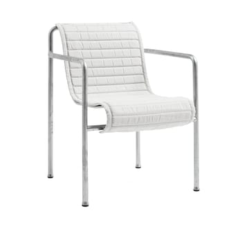 Palissade Dining Quilted μαξιλάρι για καρέκλα με μπράτσα - Sky grey - HAY