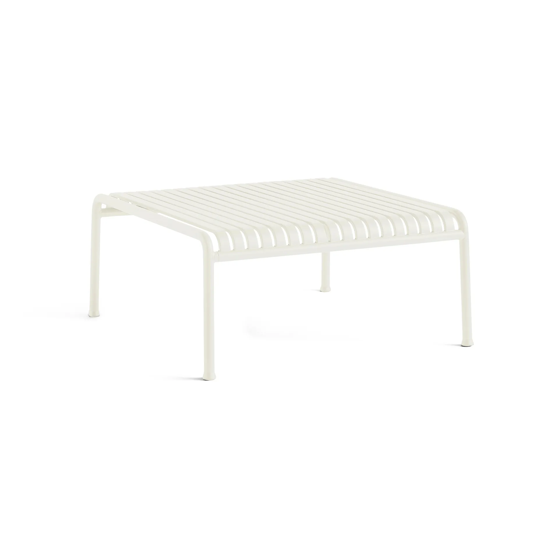 Palissade Low Table τραπέζι 81,5x86x38 cm, Cream white HAY