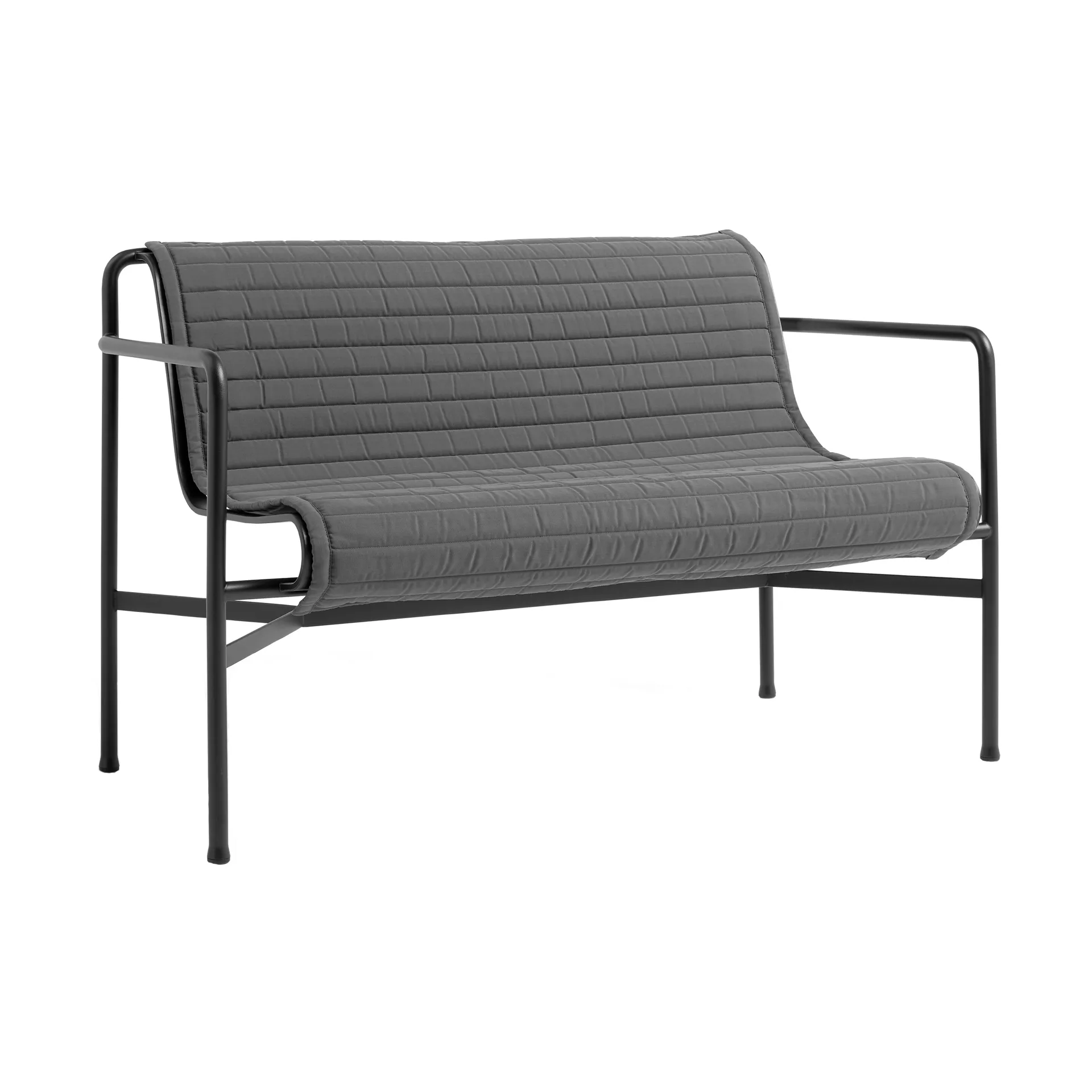 Palissade Quilted μαξιλάρι, Anthracite, για Dining παγκάκι HAY