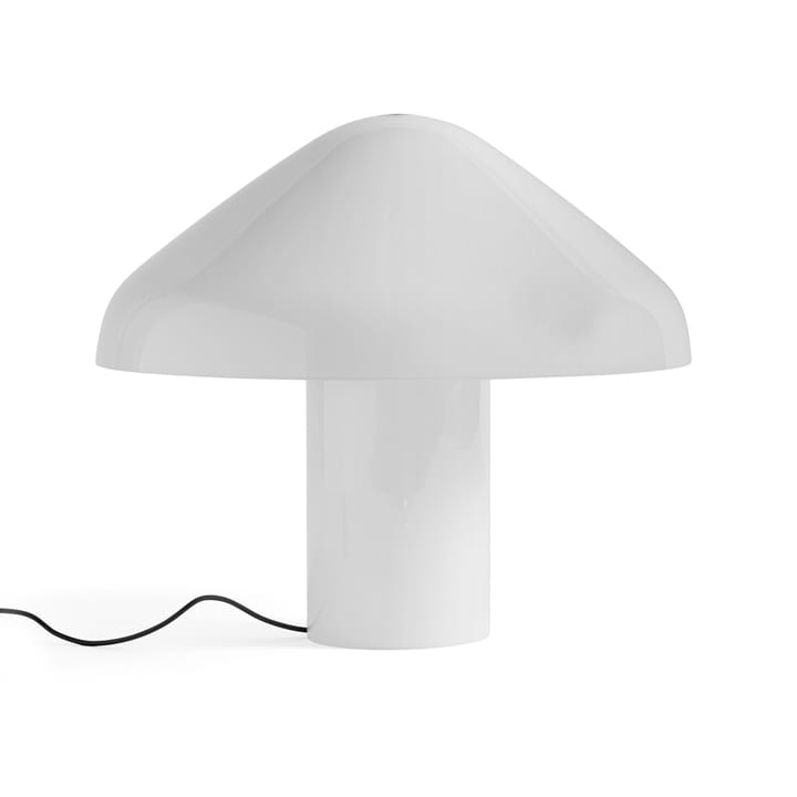 Pao γυάλινο επιτραπέζιο φωτιστικό Ø 35 cm - Λευκό-οπαλίνα - HAY