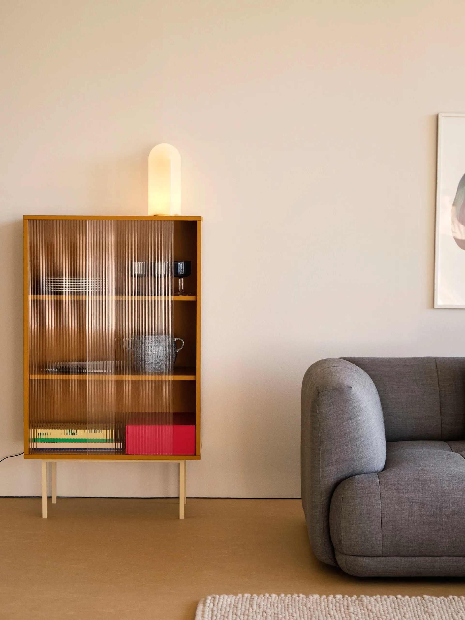 Parade επιτραπέζιο φωτιστικό 32 cm, Λευκό του κοχυλιού HAY