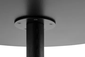 Pastis Table τραπεζαρία μεγάλο Ø90 - Black lacquered ash - HAY