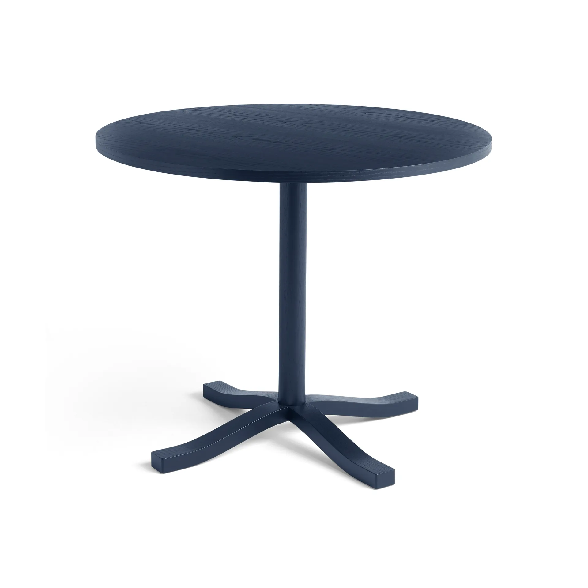 Pastis Table τραπεζαρία μεγάλο Ø90, Steel blue lacquered ash HAY