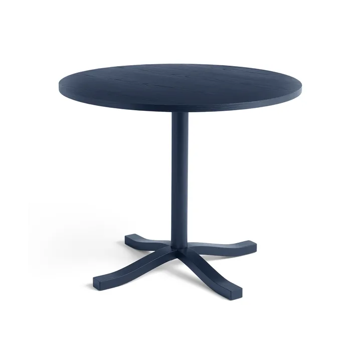 Pastis Table τραπεζαρία μεγάλο Ø90 - Steel blue lacquered ash - HAY