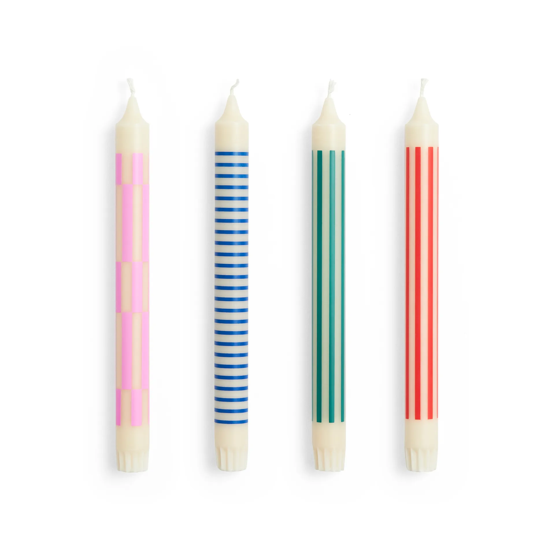 Pattern candle mix συσκευασία 4 τεμαχίων, Crisp mix HAY
