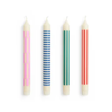 Pattern candle mix συσκευασία 4 τεμαχίων - Crisp mix - HAY