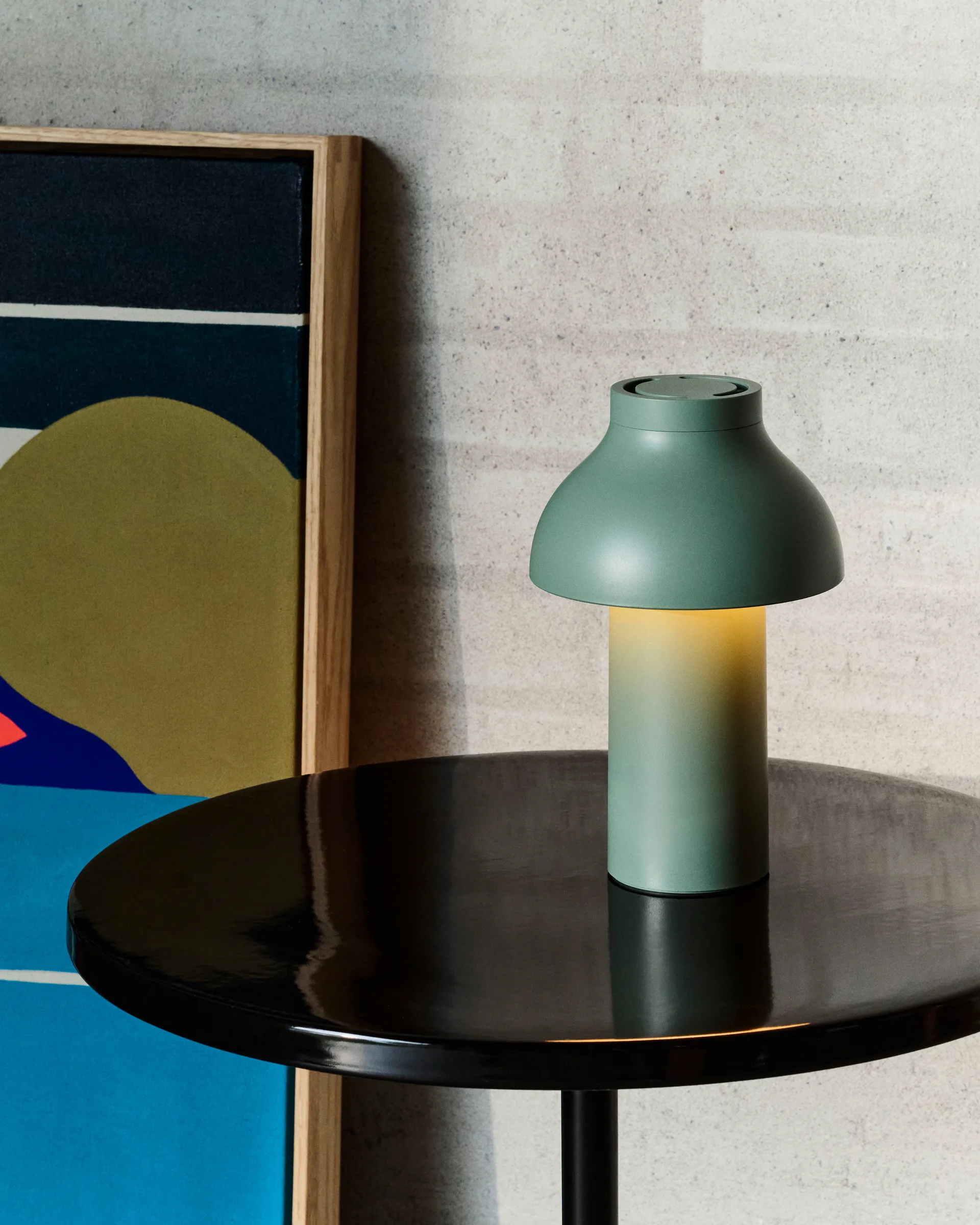 PC Portable No 2 επιτραπέζιο φωτιστικό, Fall green HAY