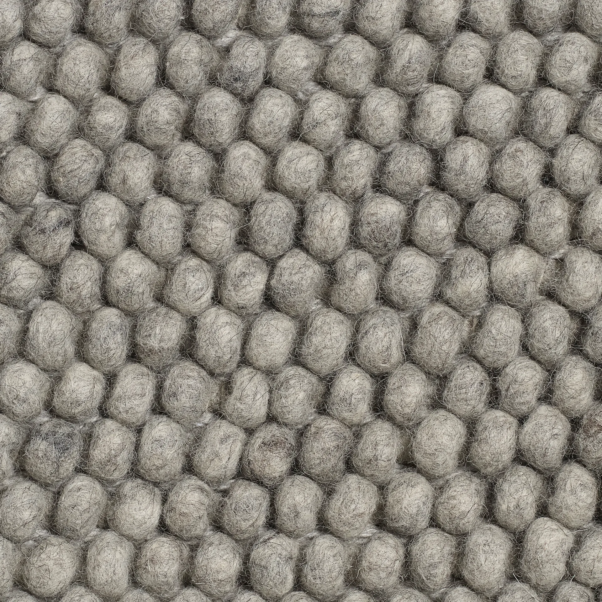 Peas μάλλινο χαλί 140x200 cm, Μέτριο γκρι HAY
