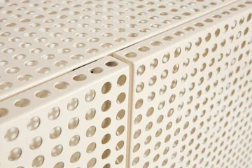 Perforated Cabinet ντουλάπι large - Eggshell - HAY